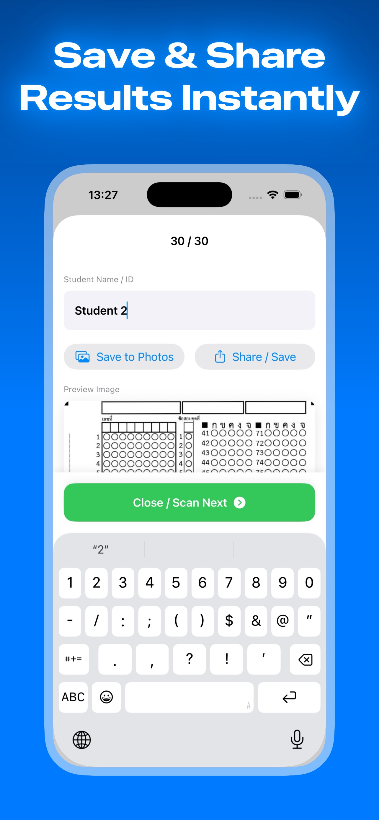 Check Answer Screen 5