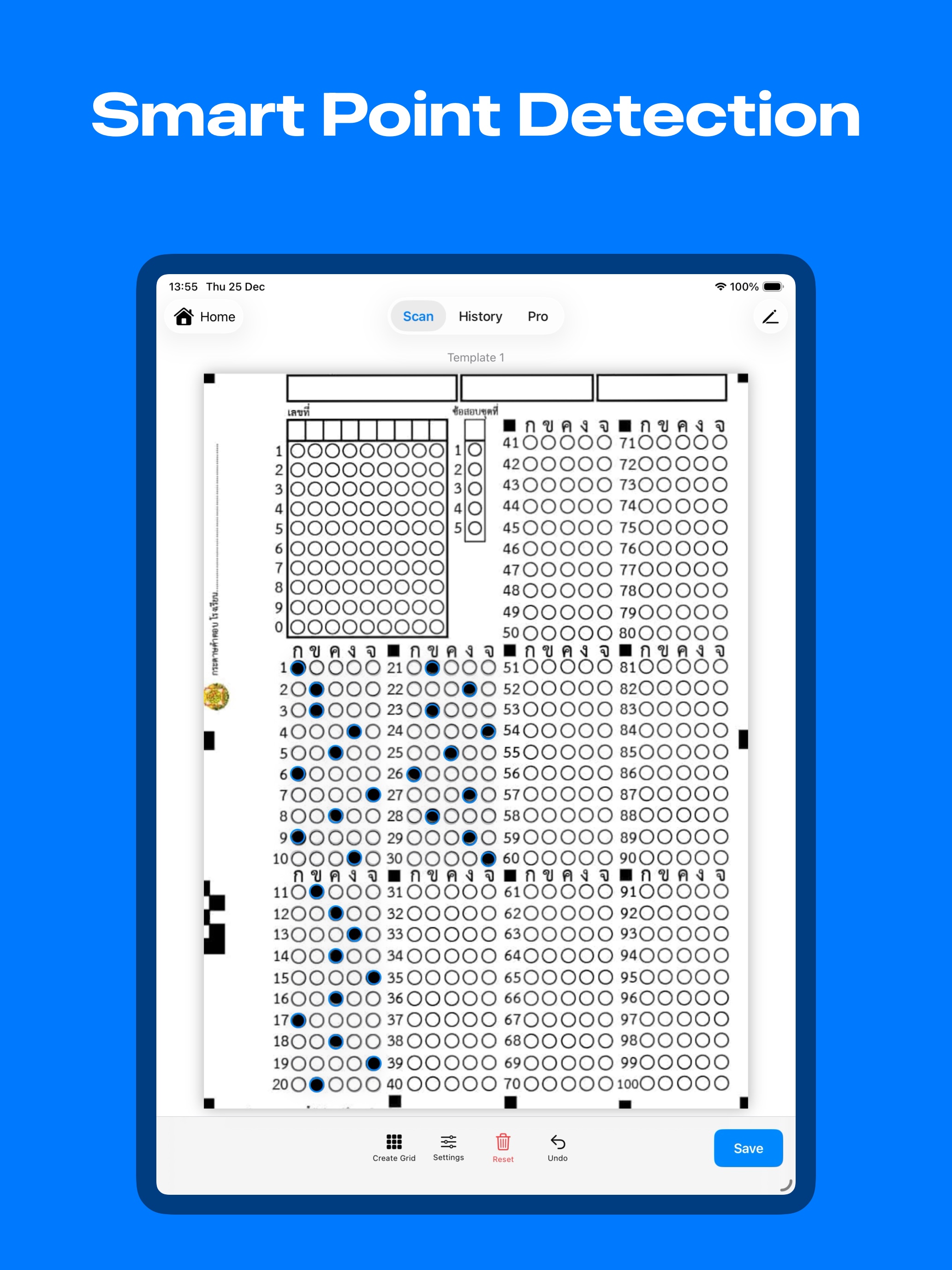 Check Answer iPad Screen 2